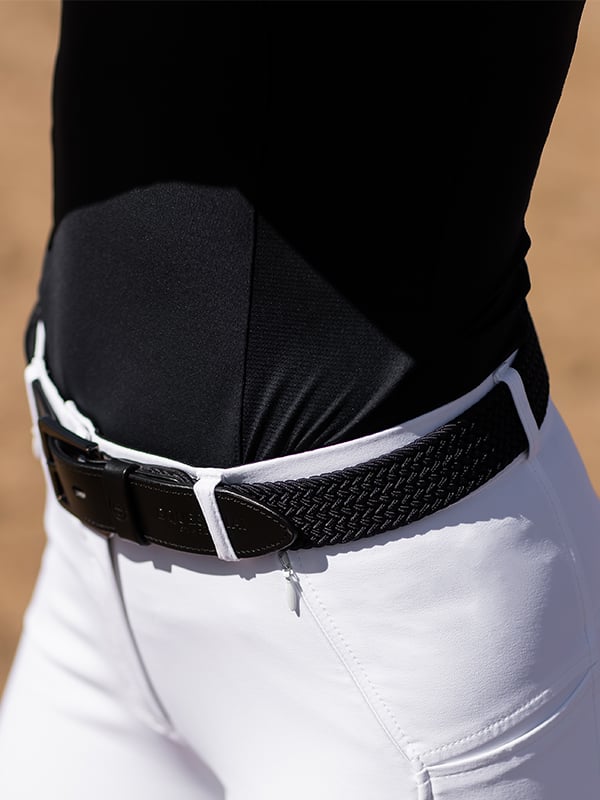 Equestrian Stockholm Daily Braided Belt Black Edition - Belt - Kingdom Equestrian