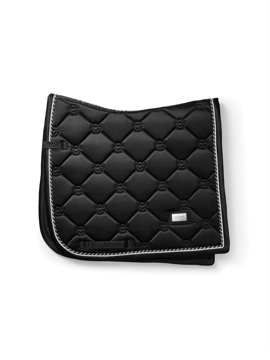 Equestrian Stockholm Dressage Saddle Pad Black Edition - Dressage Saddle Pad - Kingdom Equestrian