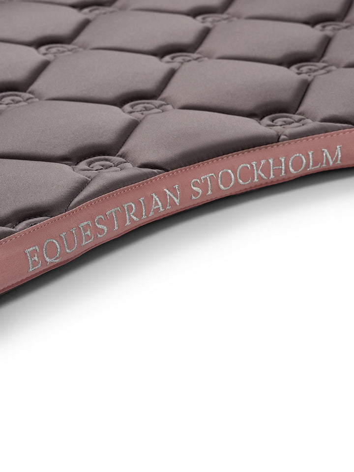 Equestrian Stockholm Dressage Saddle Pad Dusty Pink - Dressage Saddle Pad - Kingdom Equestrian