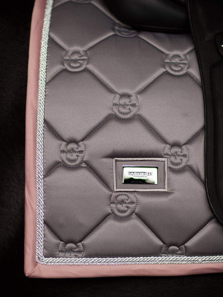 Equestrian Stockholm Dressage Saddle Pad Dusty Pink - Dressage Saddle Pad - Kingdom Equestrian