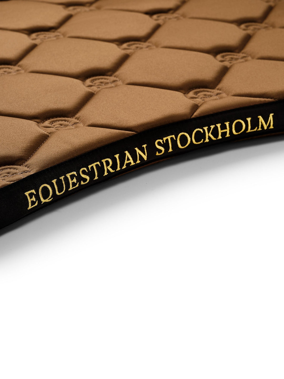 Equestrian Stockholm Dressage Saddle Pad Golden Brass - Dressage Saddle Pad - Kingdom Equestrian