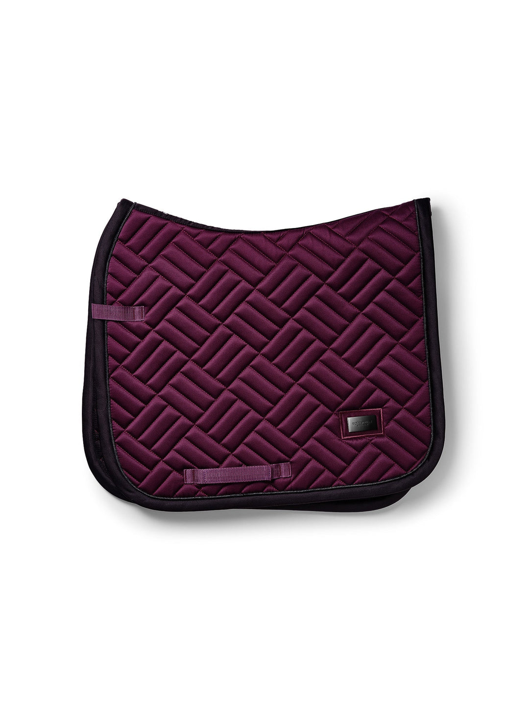 Equestrian Stockholm Dressage Saddle Pad Modern Purple Night - Dressage Saddle Pad - Kingdom Equestrian