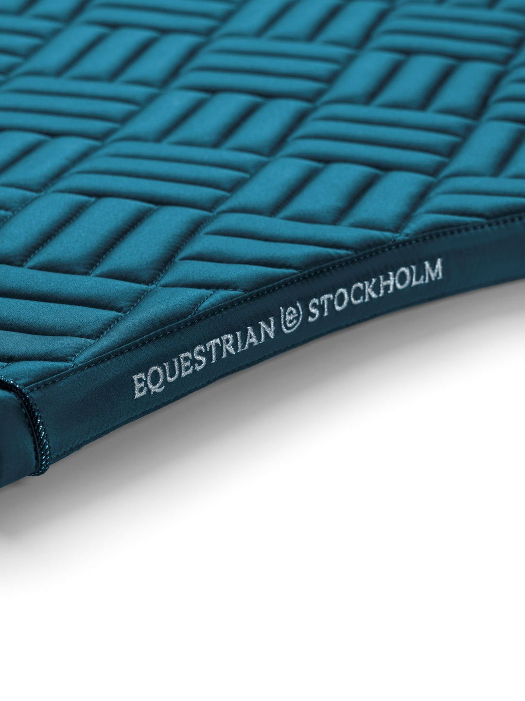 Equestrian Stockholm Dressage Saddle Pad Modern Teal Blue - Dressage Saddle Pad - Kingdom Equestrian