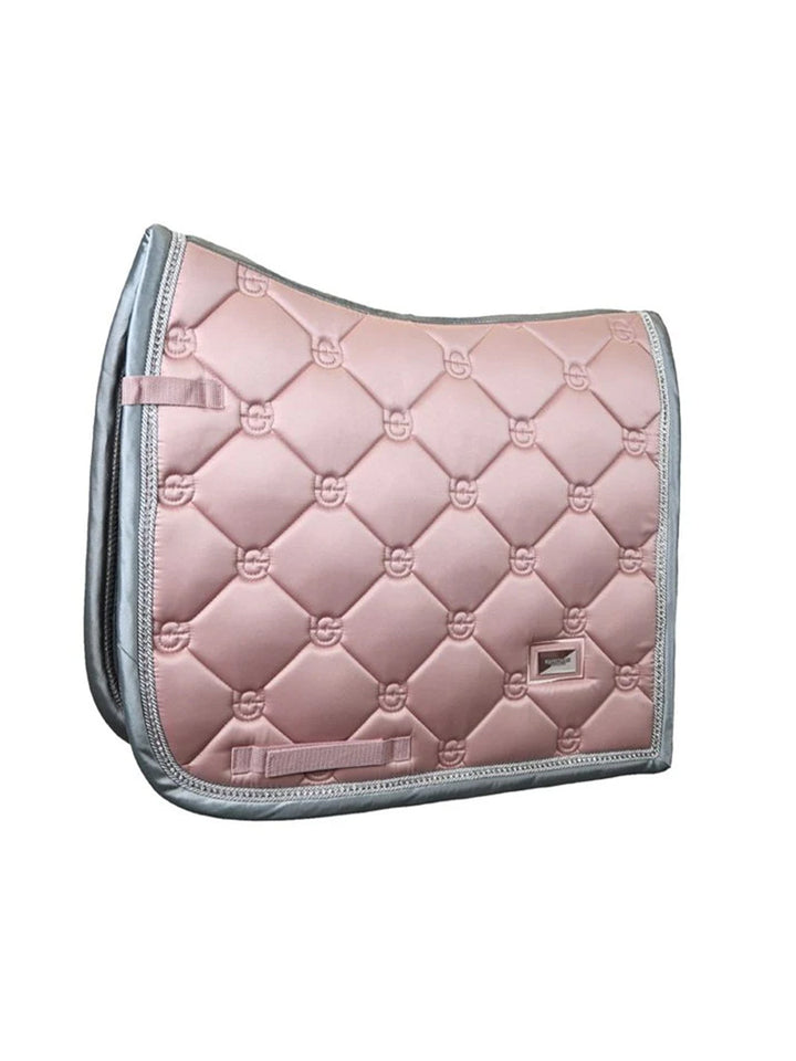 Equestrian Stockholm Dressage Saddle Pad Pink Crystal - Dressage Saddle Pad - Kingdom Equestrian