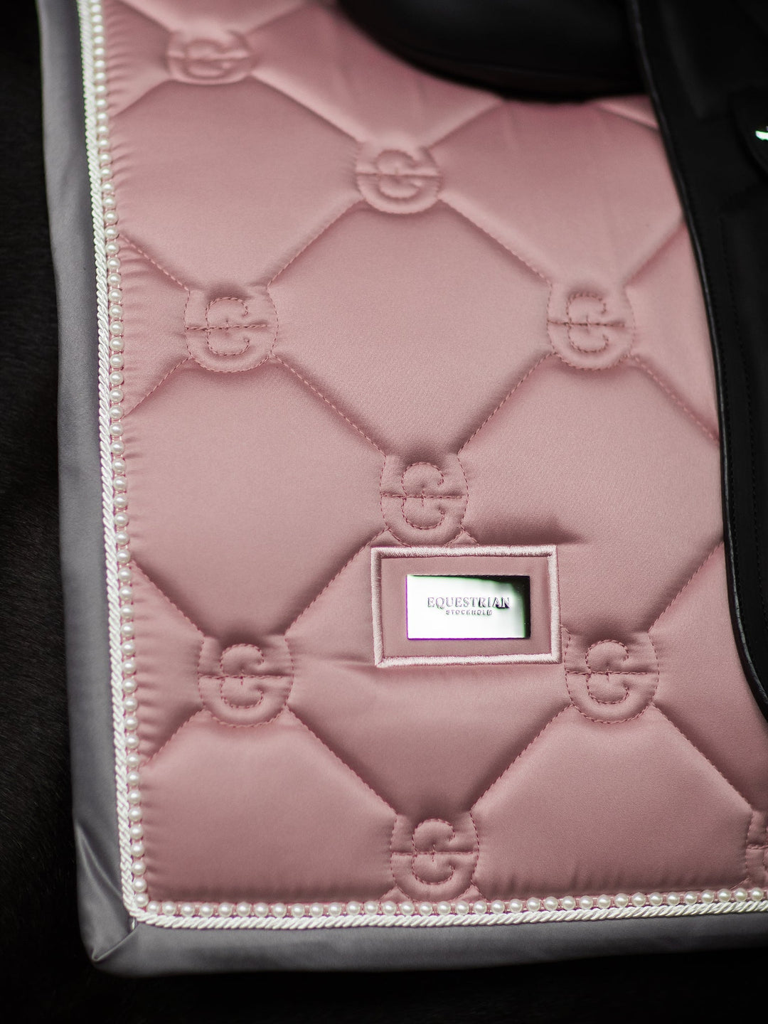 Equestrian Stockholm Dressage Saddle Pad Pink Pearl - Dressage Saddle Pad - Kingdom Equestrian