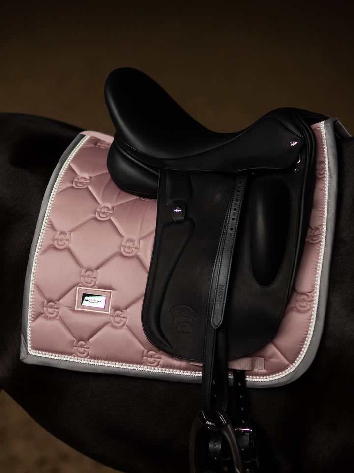 Equestrian Stockholm Dressage Saddle Pad Pink Pearl - Dressage Saddle Pad - Kingdom Equestrian