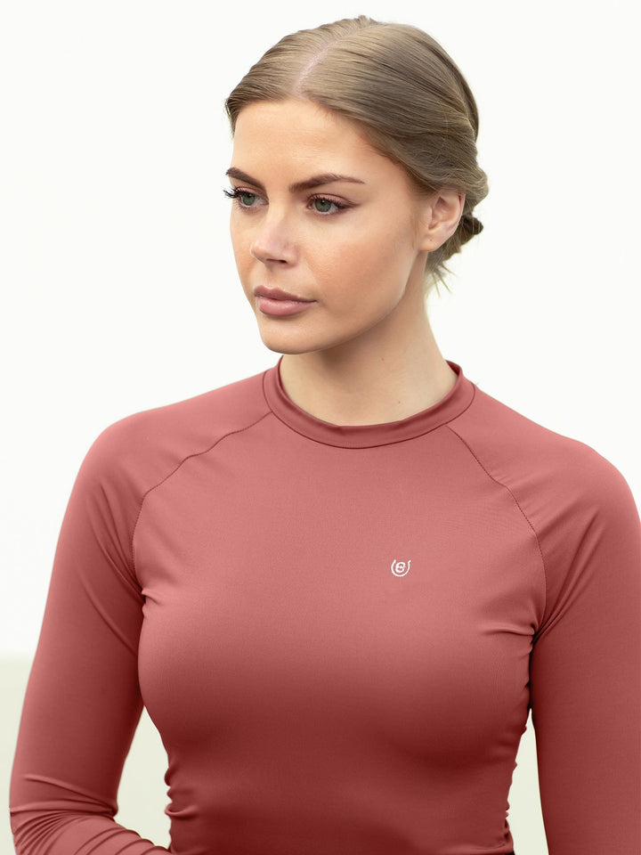 Equestrian Stockholm Dynamic Base Layer Top Amber Rose - Top - Kingdom Equestrian