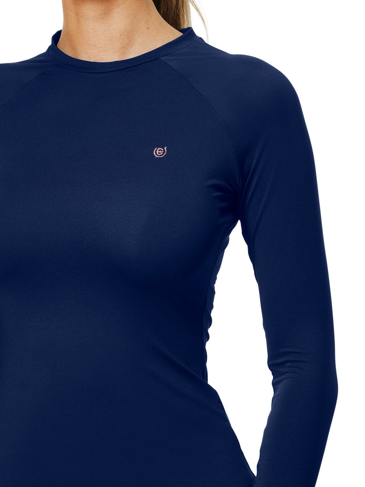 Equestrian Stockholm Dynamic Base Layer Top Lagoon Blush - Top - Kingdom Equestrian