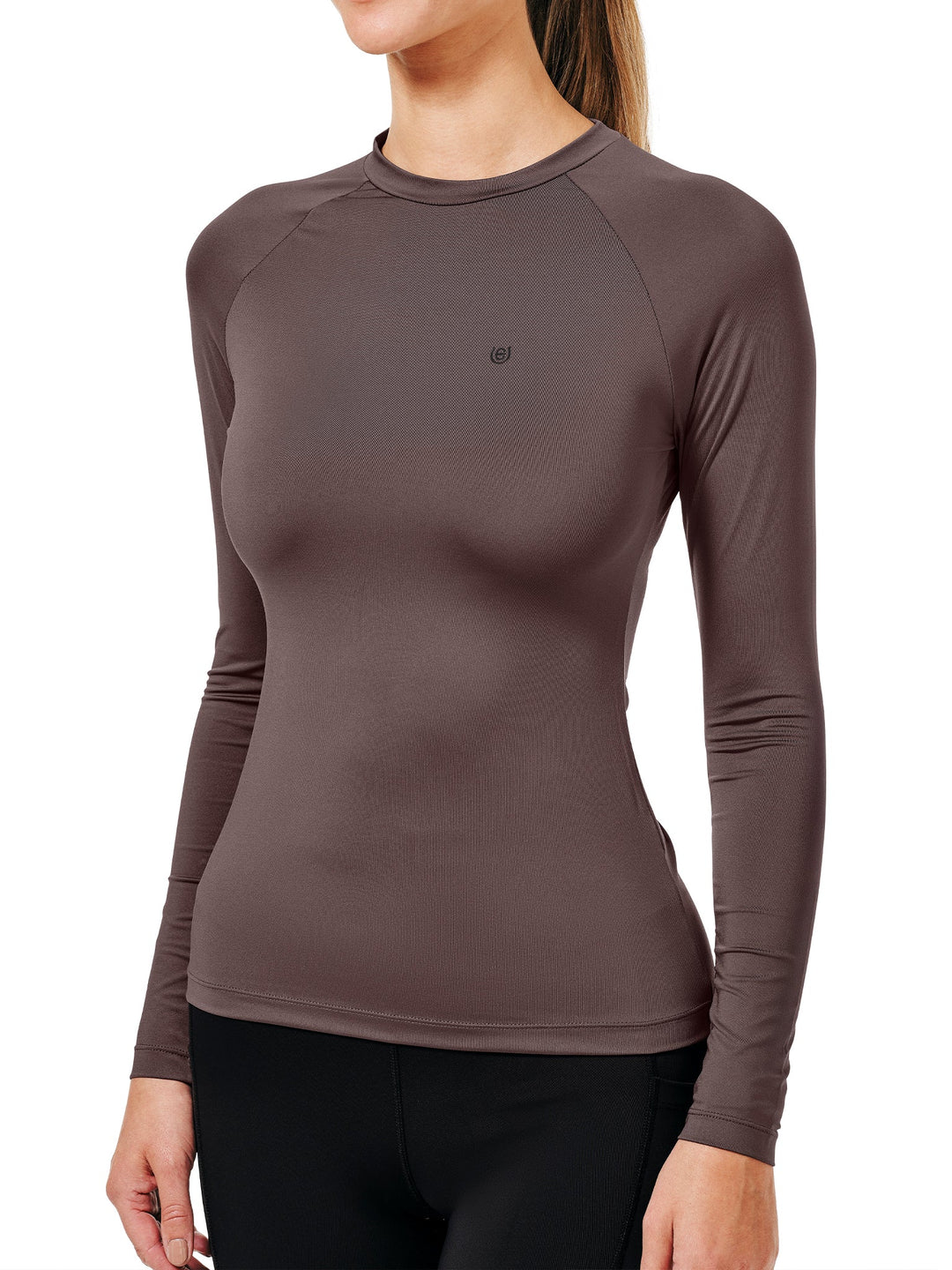 Equestrian Stockholm Dynamic Base Layer Top Mocha - Top - Kingdom Equestrian