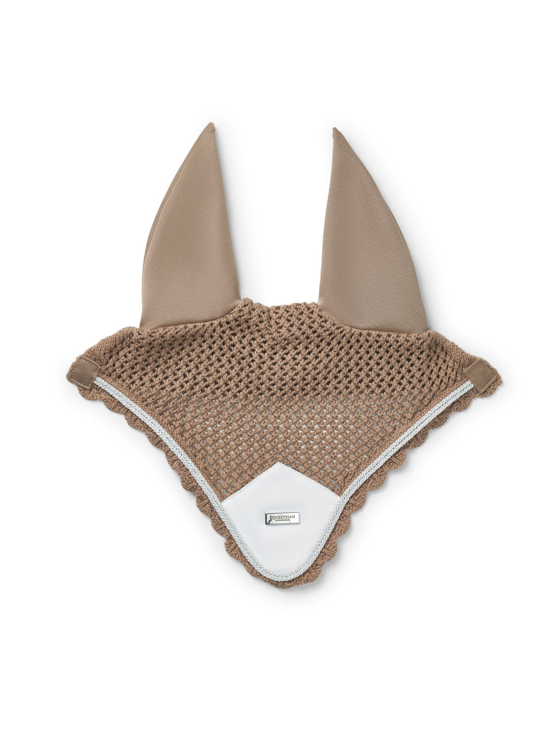 Equestrian Stockholm Ear Bonnet Sand - Ear Bonnet - Kingdom Equestrian