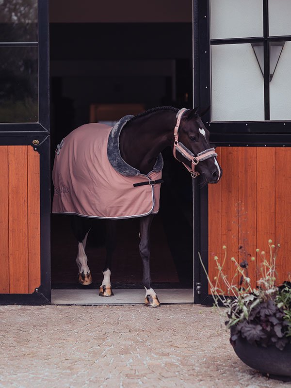 Equestrian Stockholm Fleece Blanket Fur Pink - Horse Blanket - Kingdom Equestrian