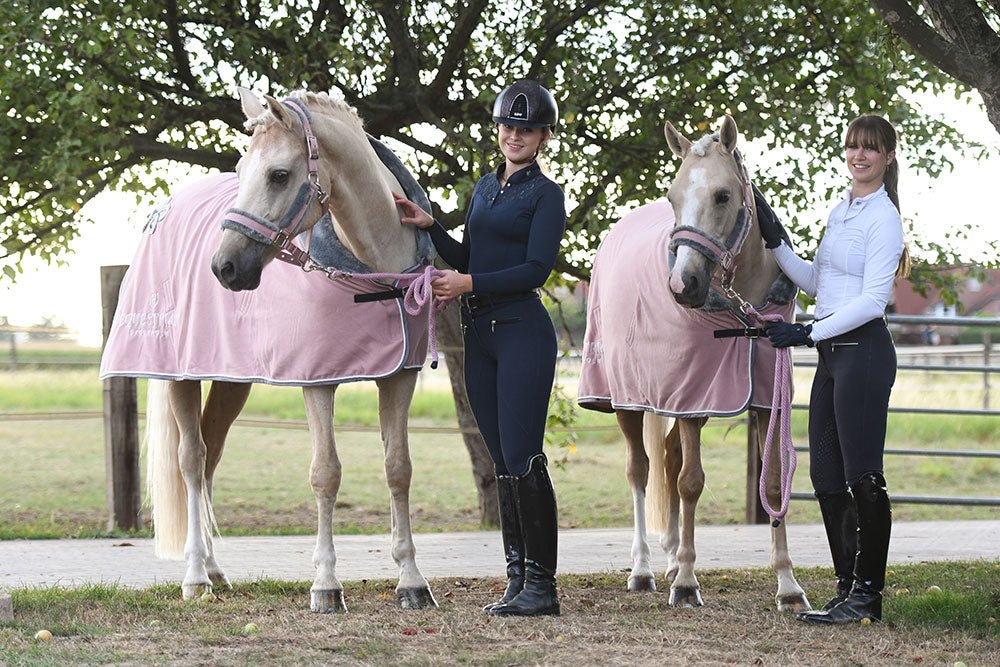 Equestrian Stockholm Fleece Blanket Fur Pink - Horse Blanket - Kingdom Equestrian