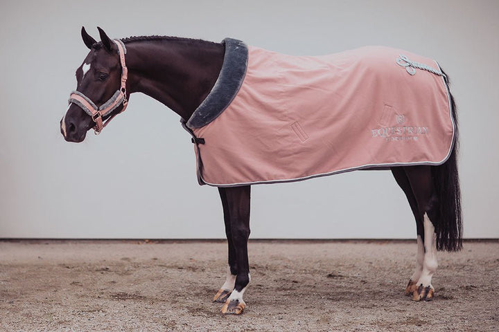 Equestrian Stockholm Fleece Blanket Fur Pink - Horse Blanket - Kingdom Equestrian