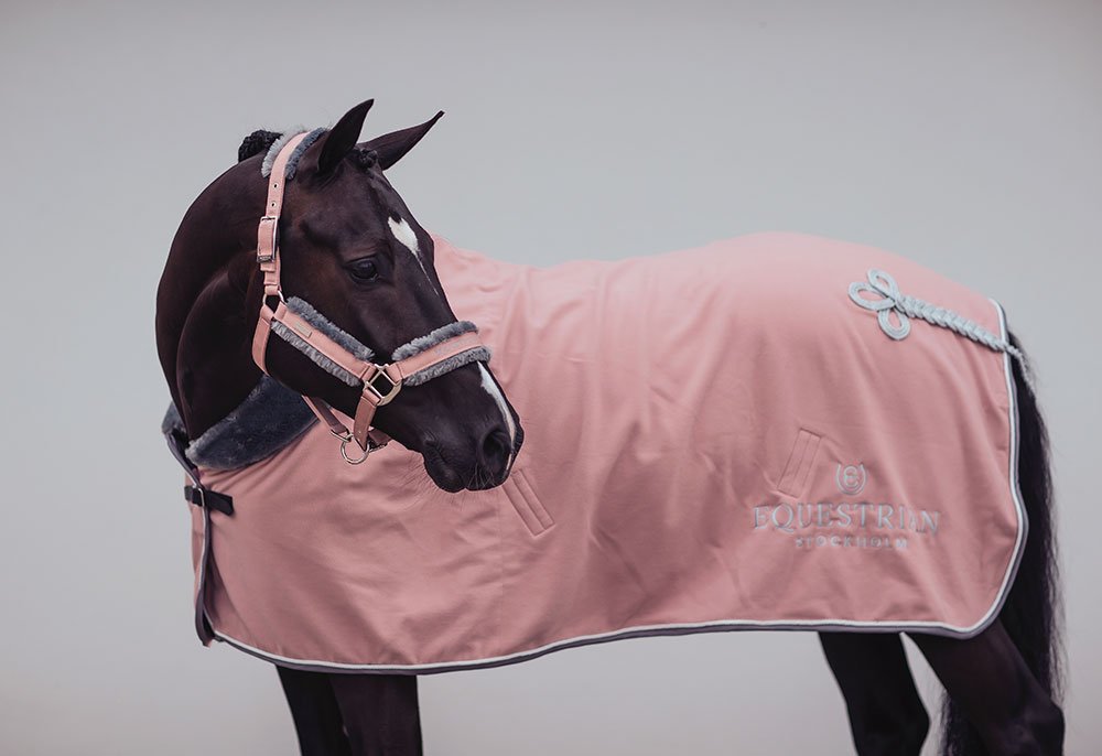 Equestrian Stockholm Fleece Blanket Fur Pink - Horse Blanket - Kingdom Equestrian