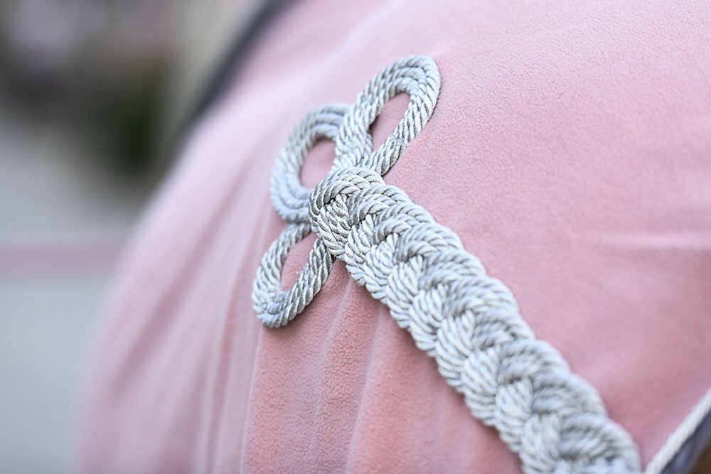 Equestrian Stockholm Fleece Blanket Fur Pink - Horse Blanket - Kingdom Equestrian