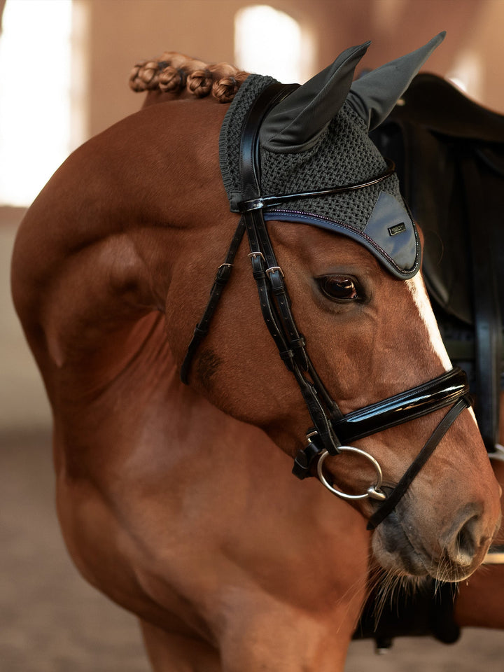 Equestrian Stockholm Fly Hood - Avenue Green - Fly Hood - Kingdom Equestrian