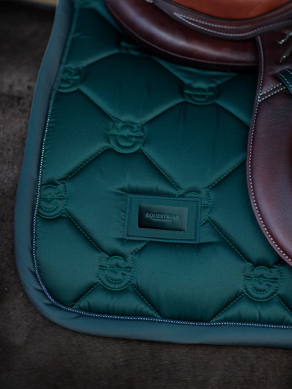 Equestrian Stockholm Jump Saddle Pad Dramatic Monday - Jump Saddle Pad - Kingdom Equestrian