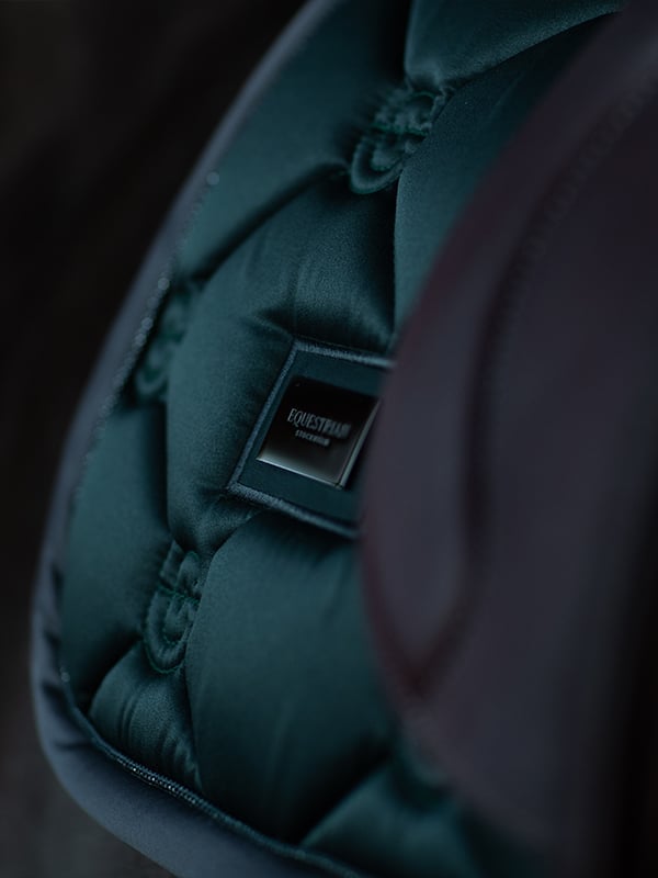 Equestrian Stockholm Jump Saddle Pad Dramatic Monday - Jump Saddle Pad - Kingdom Equestrian