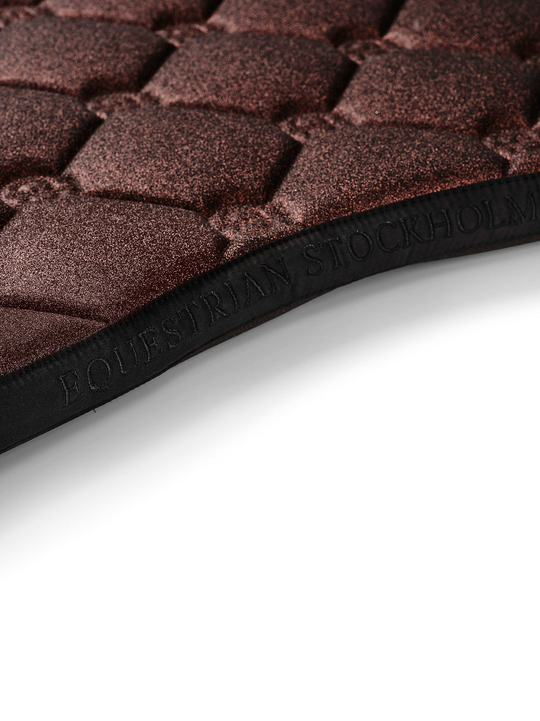 Equestrian Stockholm Jump Saddle Pad Mahogany Glimmer - Jump Saddle Pad - Kingdom Equestrian