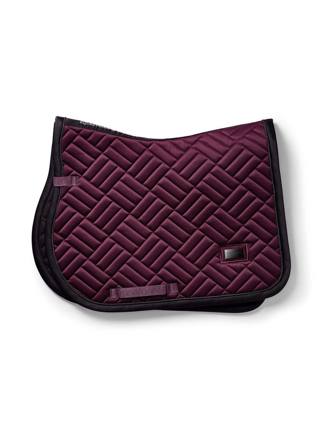 Equestrian Stockholm Jump Saddle Pad Modern Purple Night - Jump Saddle Pad - Kingdom Equestrian