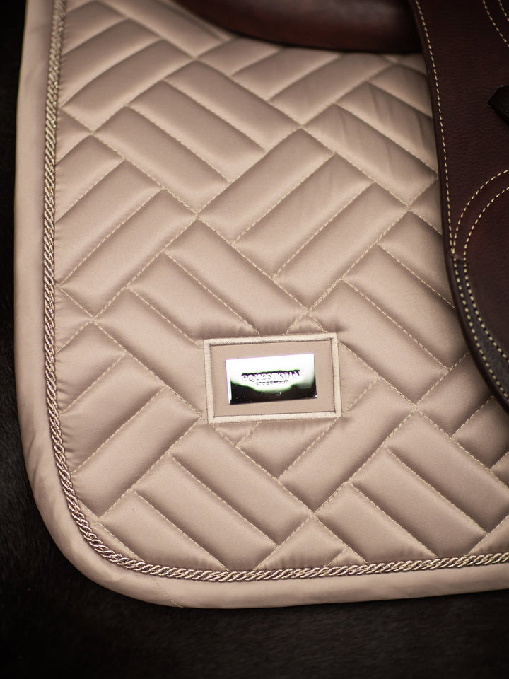 Equestrian Stockholm Jump Saddle Pad Modern Sand - Jump Saddle Pad - Kingdom Equestrian