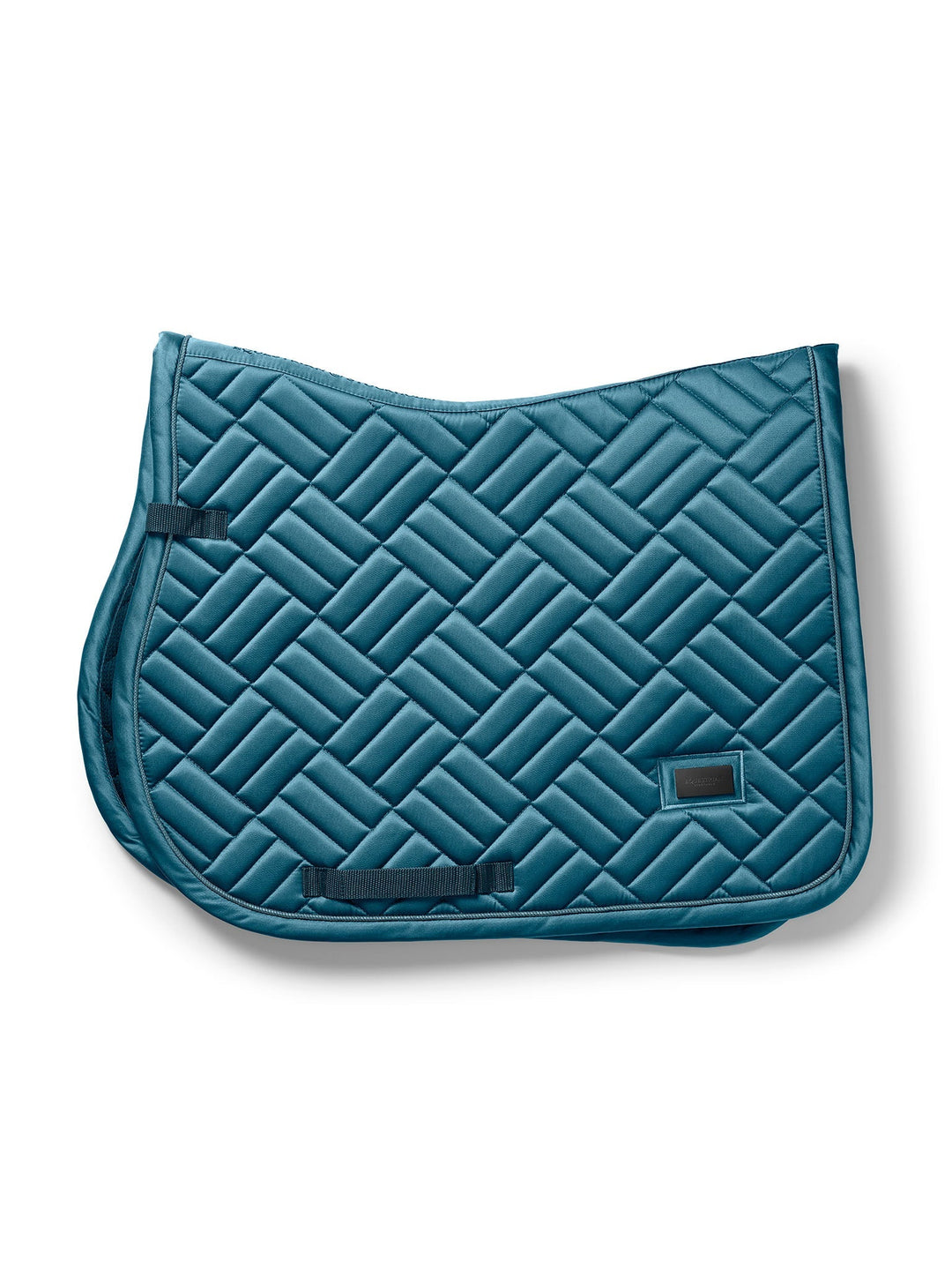 Equestrian Stockholm Jump Saddle Pad Modern Teal Blue - Jump Saddle Pad - Kingdom Equestrian