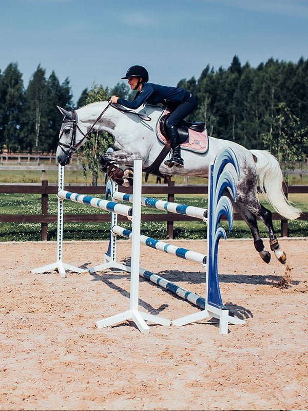 Equestrian Stockholm Jump Saddle Pad Pink Pearl - Jump Saddle Pad - Kingdom Equestrian