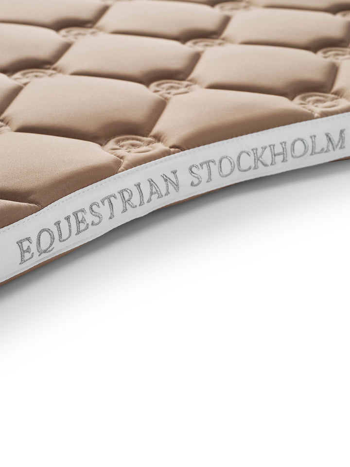 Equestrian Stockholm Jump Saddle Pad Sand - Jump Saddle Pad - Kingdom Equestrian
