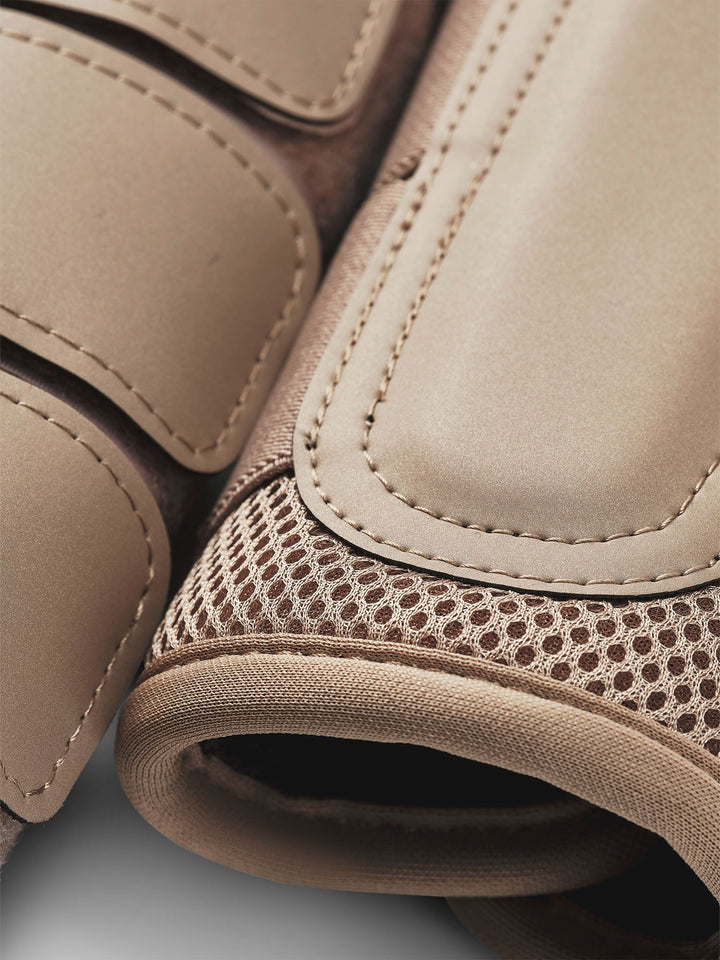 Equestrian Stockholm Mesh Brushing Boots Sand - Brushing Boots - Kingdom Equestrian