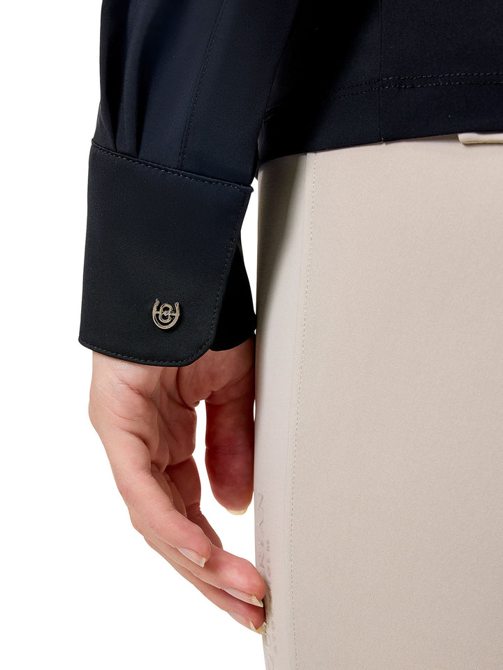 Equestrian Stockholm Performance Shirt Black - Top - Kingdom Equestrian