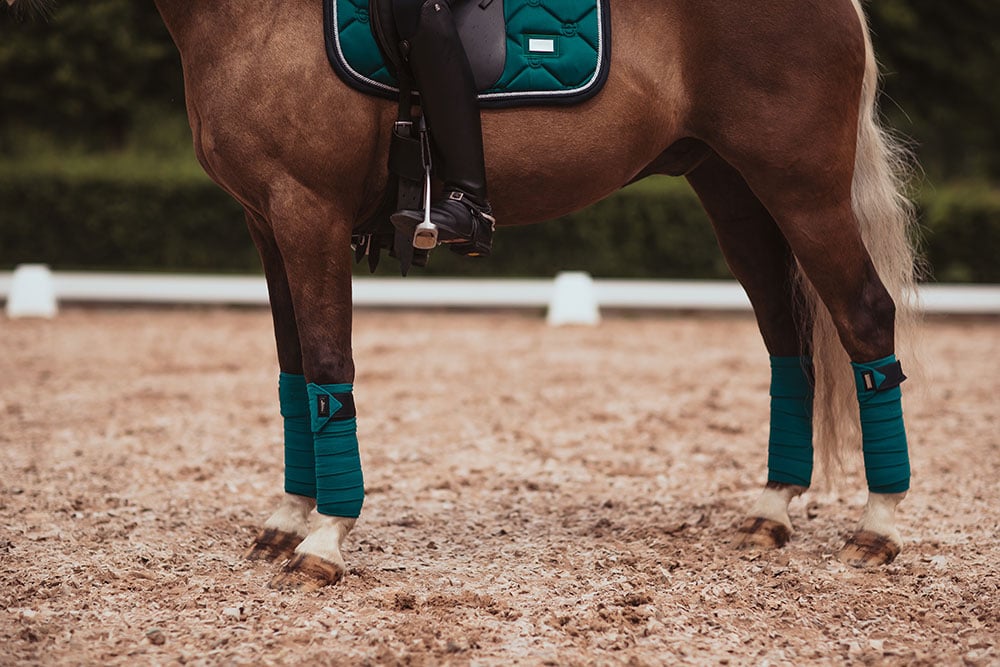 Equestrian Stockholm Polo Bandages - Emerald - Bandages - Kingdom Equestrian