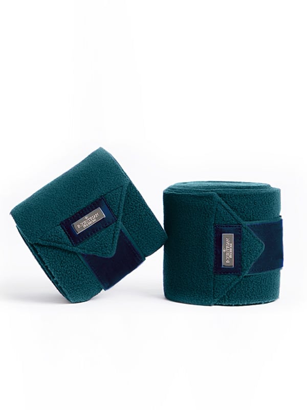 Equestrian Stockholm Polo Bandages - Emerald - Bandages - Kingdom Equestrian