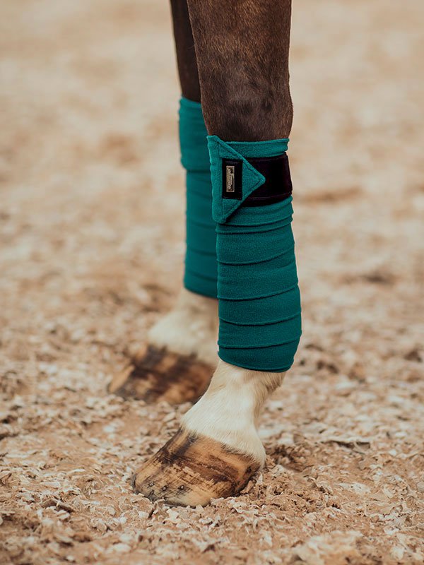 Equestrian Stockholm Polo Bandages - Emerald - Bandages - Kingdom Equestrian