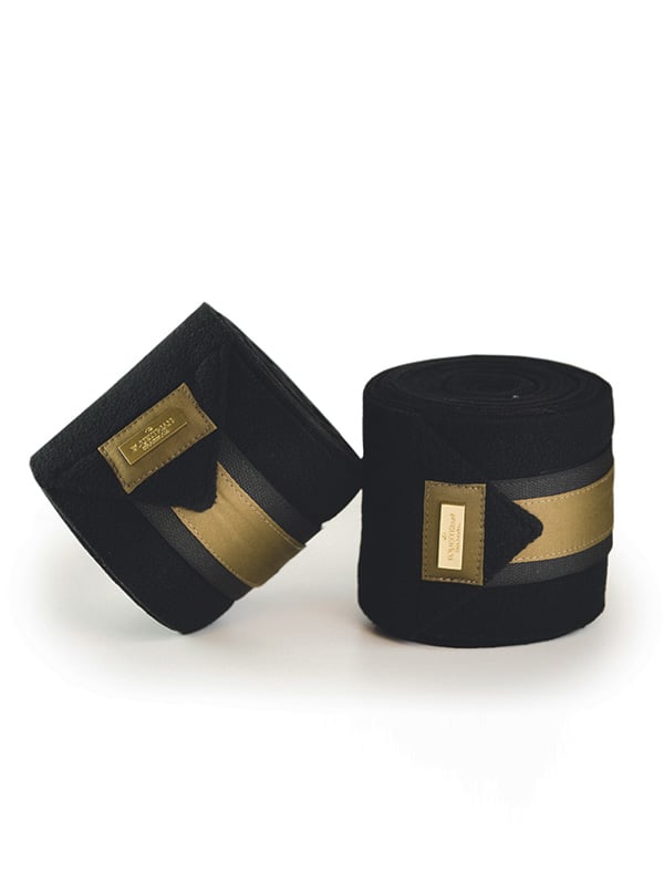 Equestrian Stockholm Polo Wraps Golden Brass - Polo Wraps - Kingdom Equestrian