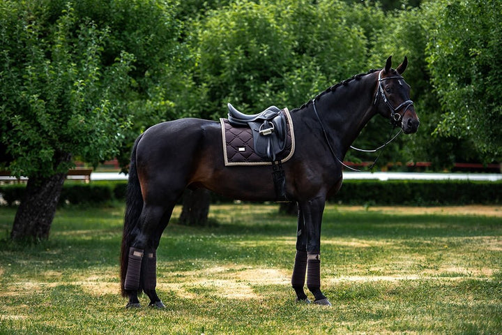 Equestrian Stockholm Polo Wraps Golden Brown - Polo Wraps - Kingdom Equestrian