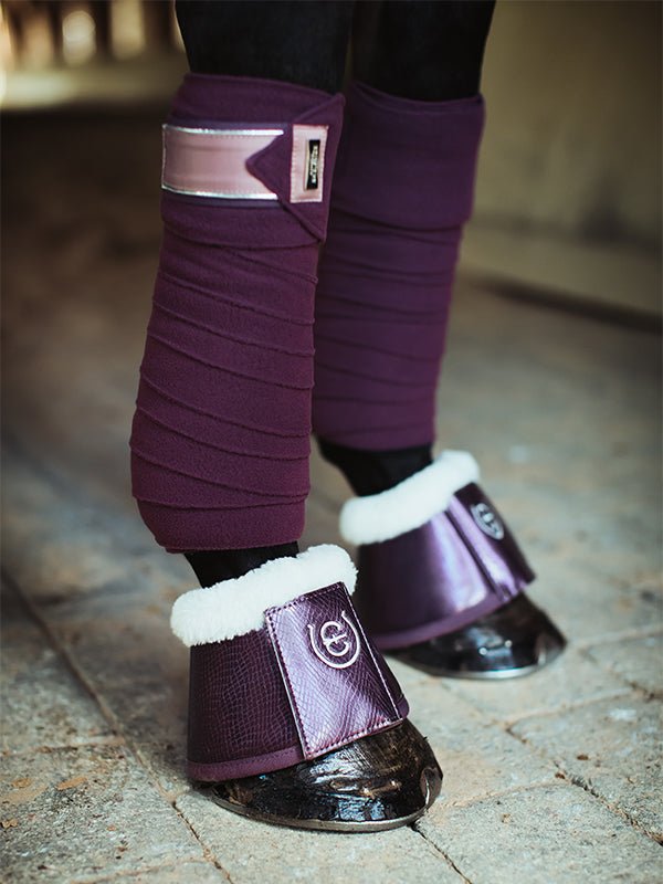 Equestrian Stockholm Polo Wraps Orchid Bloom - Polo Wraps - Kingdom Equestrian