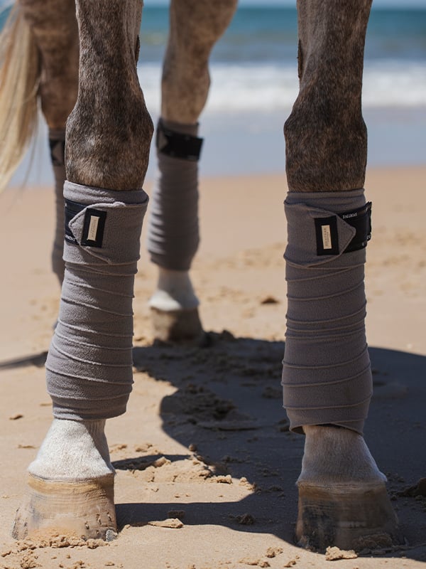 Equestrian Stockholm Polo Wraps Performance Blue Ash - Polo Wraps - Kingdom Equestrian