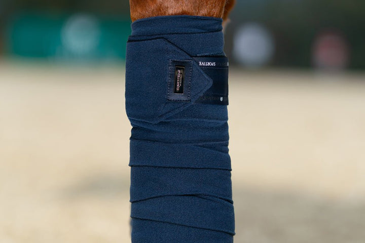 Equestrian Stockholm Polo Wraps Performance Navy - Polo Wraps - Kingdom Equestrian