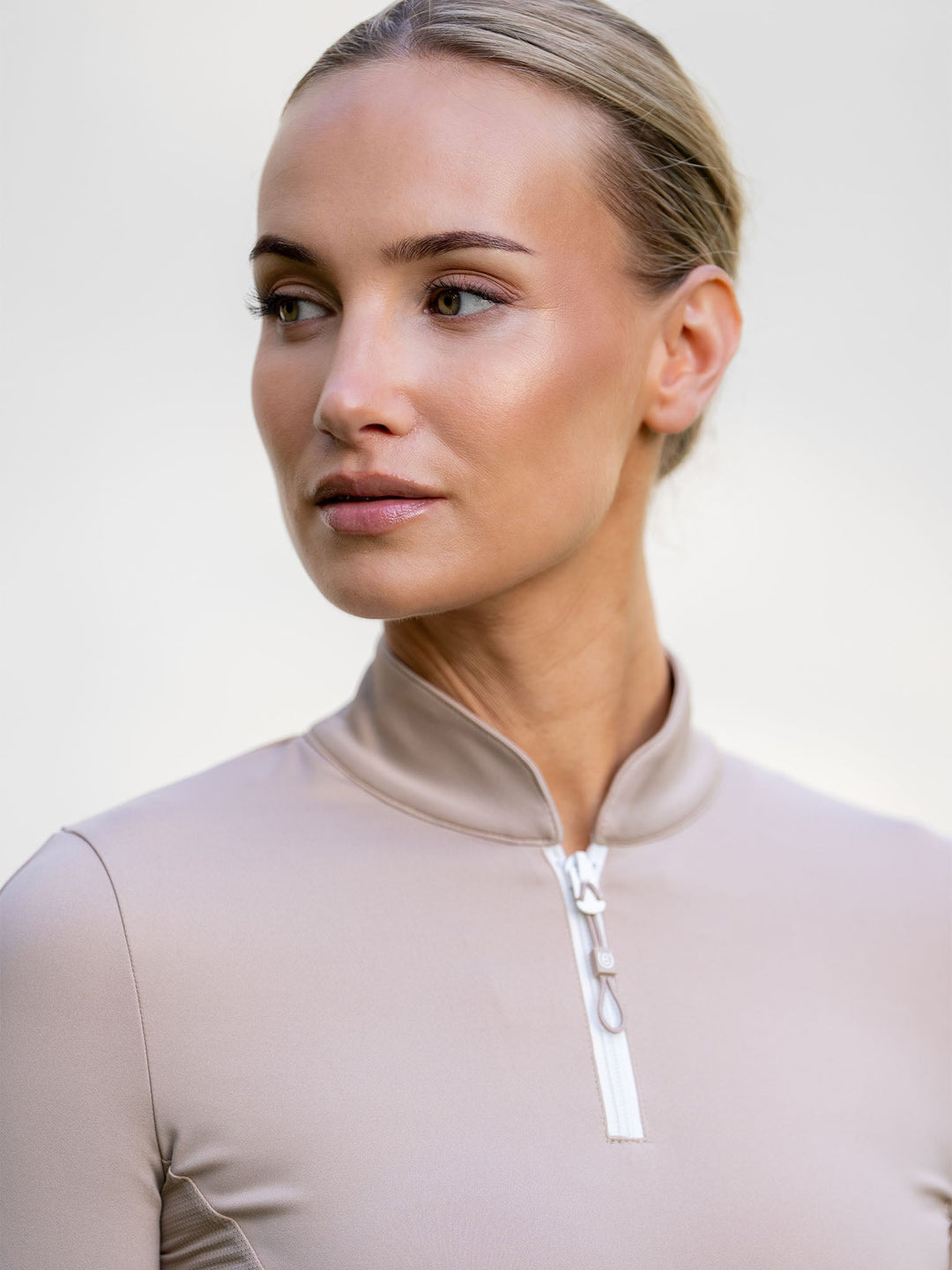 Equestrian Stockholm Power Top Sand - Top - Kingdom Equestrian
