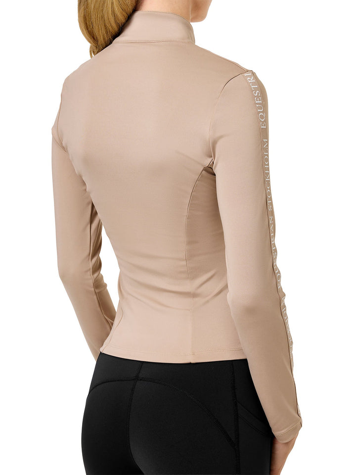 Equestrian Stockholm Power Top Sand - Top - Kingdom Equestrian
