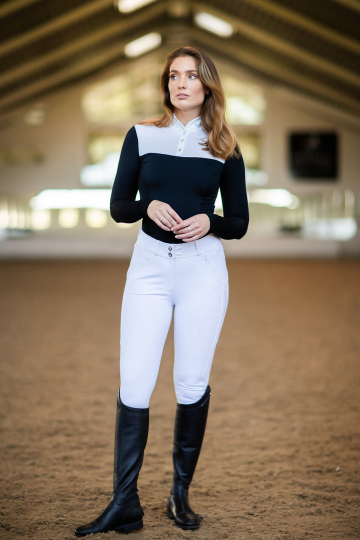 Equestrian Stockholm Revenew Competition Top Black Edition - Top - Kingdom Equestrian
