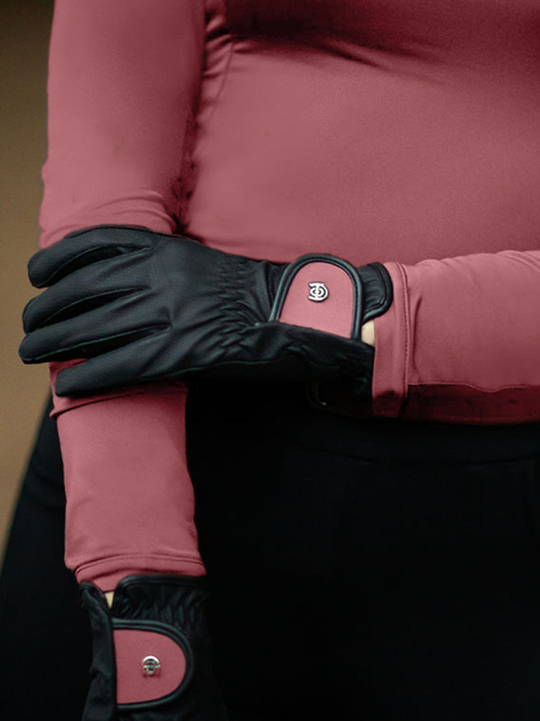Equestrian Stockholm Riding Gloves Motion Amber Rose - Riding Gloves - Kingdom Equestrian