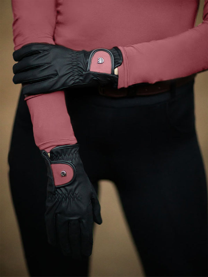 Equestrian Stockholm Riding Gloves Motion Amber Rose - Riding Gloves - Kingdom Equestrian