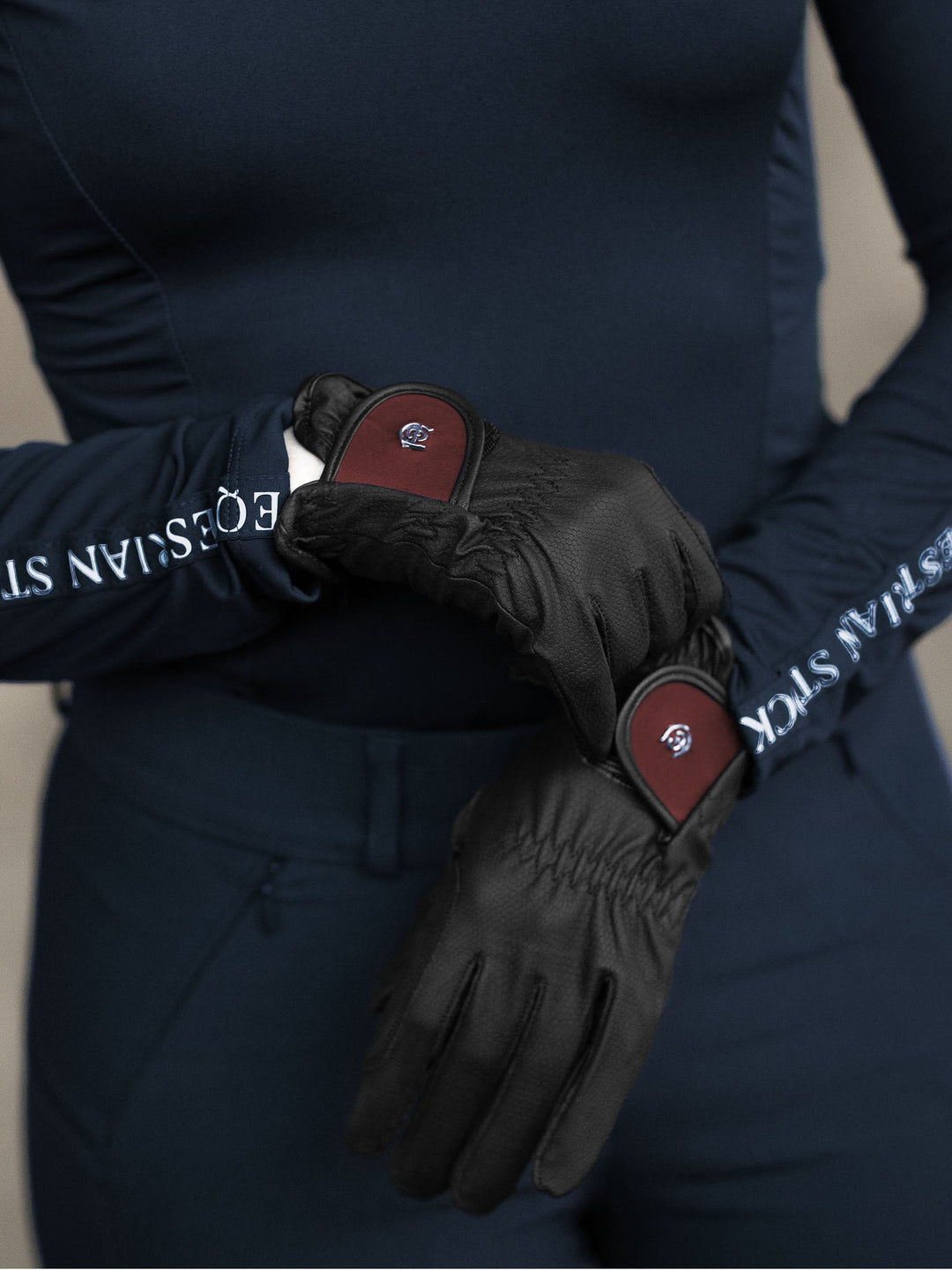 Equestrian Stockholm Riding Gloves Motion Soft Rouge - Riding Gloves - Kingdom Equestrian