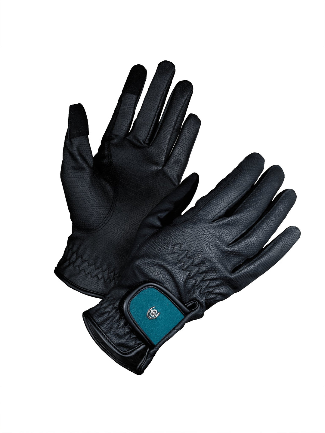Equestrian Stockholm Riding Gloves Motion Teal Blue - Riding Gloves - Kingdom Equestrian