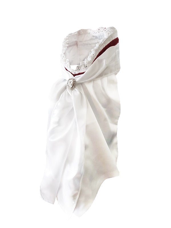 Equestrian Stockholm Riding Stock Queen Bordeaux - Stock Tie - Kingdom Equestrian