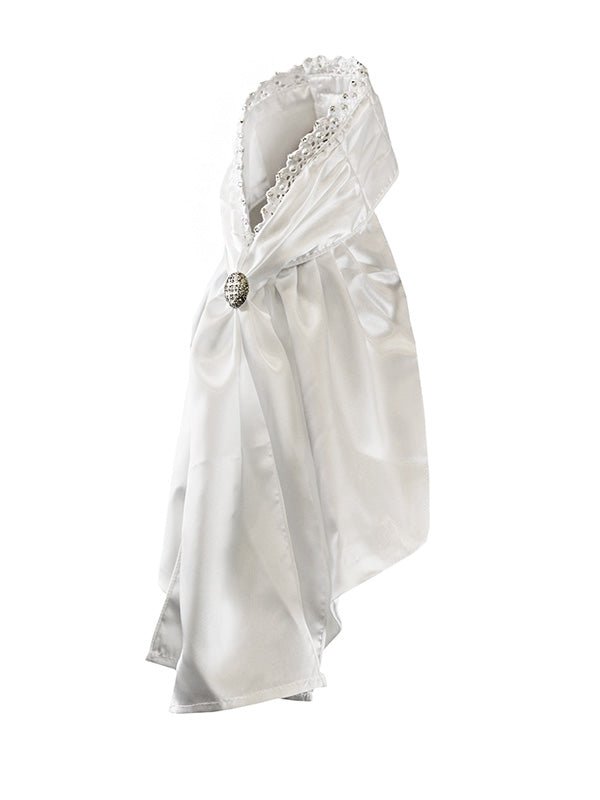 Equestrian Stockholm Riding Stock Queen White - Stock Tie - Kingdom Equestrian