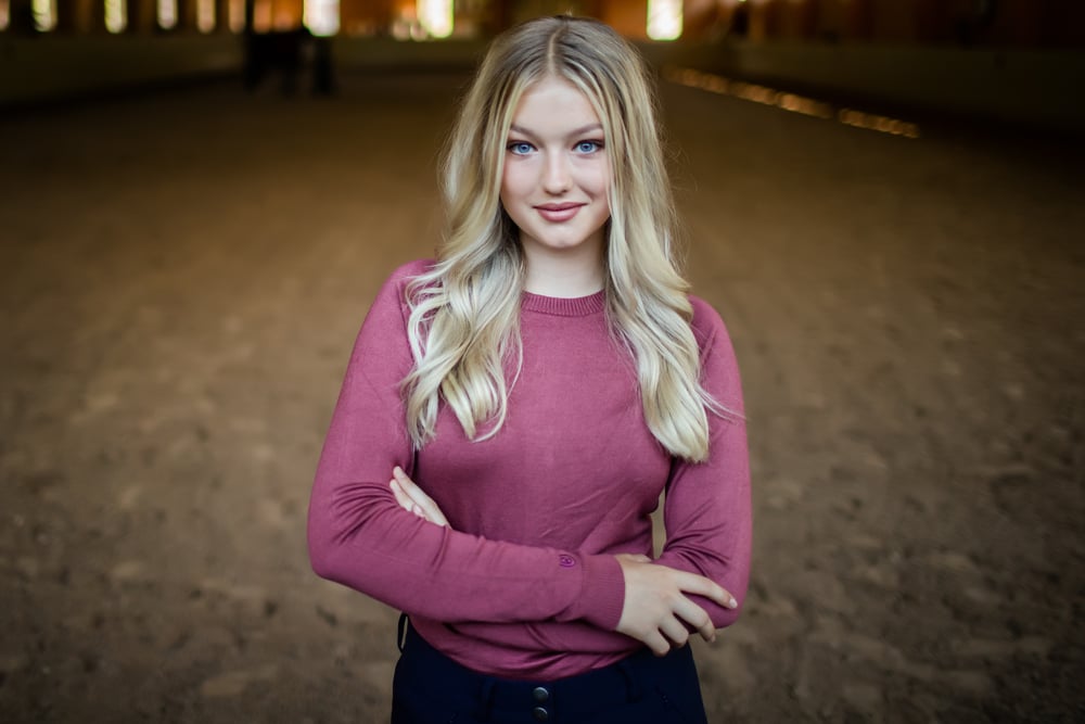 Equestrian Stockholm Round Neck Knitted Top Timeless Rose - Sweater - Kingdom Equestrian