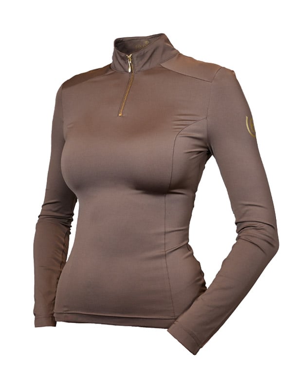 Equestrian Stockholm UV Protection Top Champagne - Top - Kingdom Equestrian