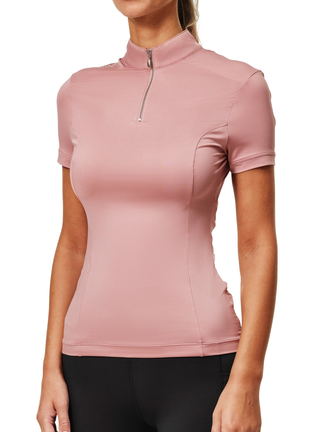 Equestrian Stockholm UV Protection Top Short Sleeve Pink - Top - Kingdom Equestrian